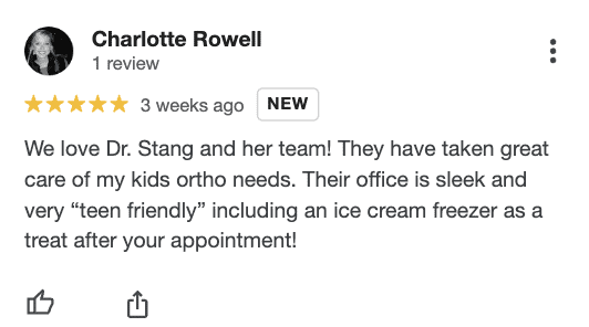 Northern Virginia braces patient review screenshot