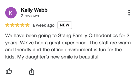 Northern Virginia braces patient review screenshot